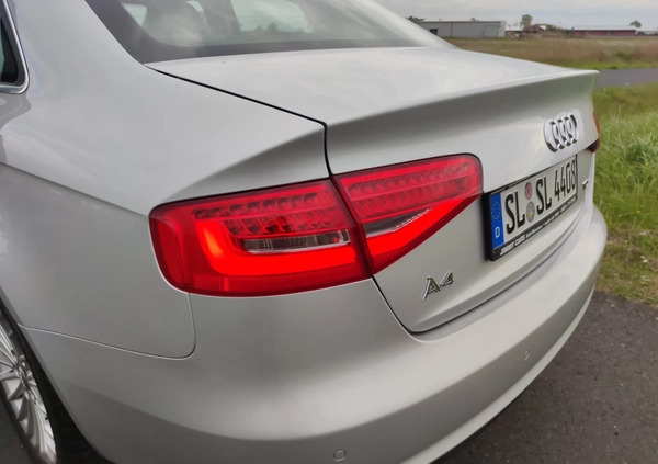 Audi A4 cena 49900 przebieg: 207000, rok produkcji 2013 z Gniezno małe 436